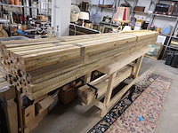 Houten latten 9 pakken (3m60) - afbeelding 1 van  2