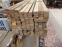 Houten latten 9 pakken (3m60) - afbeelding 2 van  2