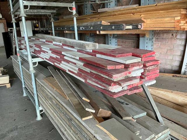 Houten leuningplanken (25x) - afbeelding 3 van  3