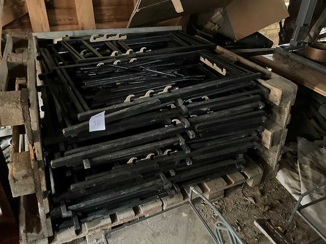 Houten ligstoel kaders (80x) - afbeelding 1 van  3