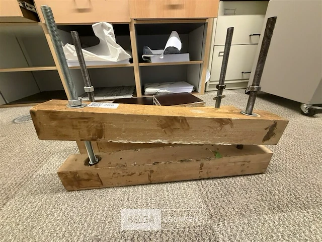 Houten lijmpers - afbeelding 1 van  3