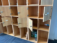 Houten locker-/opbergkast - afbeelding 5 van  8