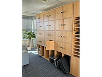 Houten locker-/opbergkast - afbeelding 3 van  7