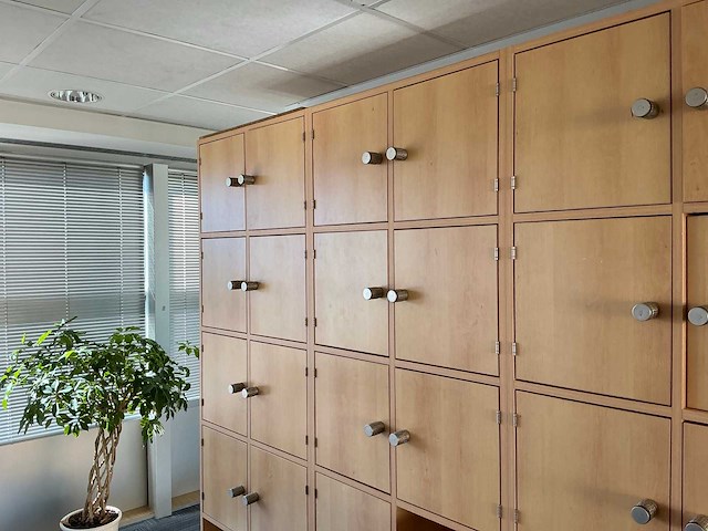 Houten locker-/opbergkast - afbeelding 6 van  7