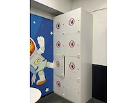 Houten lockerkast - afbeelding 2 van  3