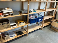 Houten magazijnrek (2x) - afbeelding 10 van  12