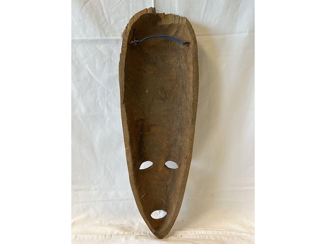 Houten masker - afbeelding 2 van  3