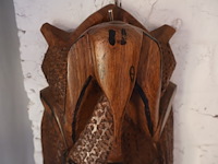 Houten masker - afbeelding 3 van  4