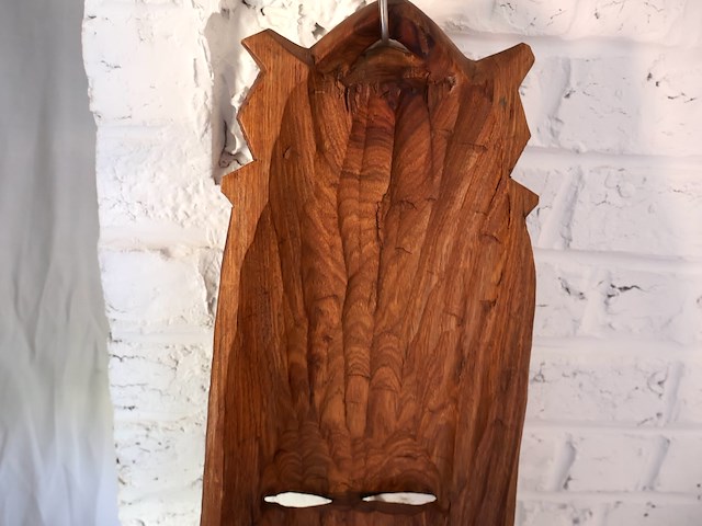 Houten masker - afbeelding 4 van  4