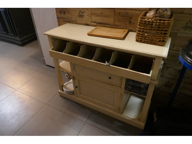 Houten mise en place toonbank - afbeelding 1 van  3