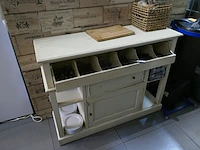 Houten mise en place toonbank - afbeelding 2 van  3