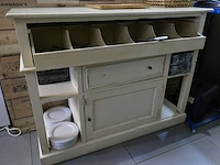 Houten mise en place toonbank - afbeelding 3 van  3