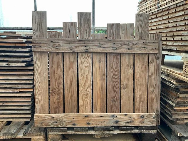 Houten omheining (110x) - afbeelding 2 van  4