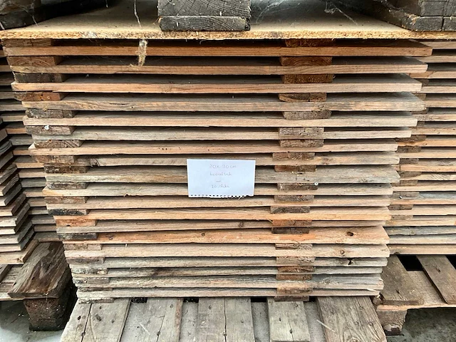 Houten omheining (110x) - afbeelding 4 van  4