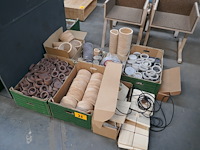 Houten onderdelen voor armaturen