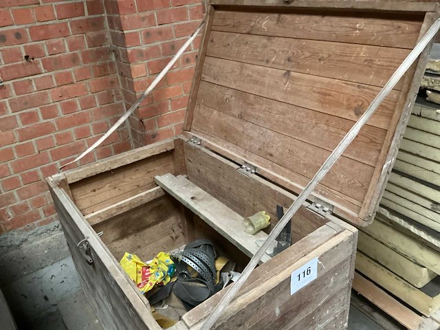 Houten opbergbak - afbeelding 2 van  4