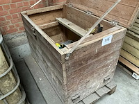 Houten opbergbak - afbeelding 3 van  4