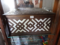 Houten opbergdoos - afbeelding 1 van  1