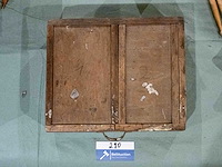 Houten opbergkist voor schroeven en bouten - afbeelding 1 van  4