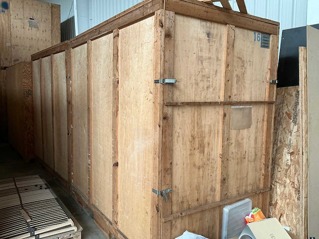 Houten opslagbox (13x) - afbeelding 2 van  4
