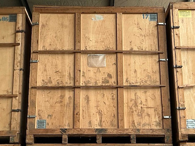 Houten opslagbox - afbeelding 1 van  15