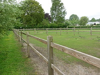Houten paardenomheining - afbeelding 3 van  13