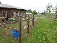 Houten paardenomheining - afbeelding 1 van  13