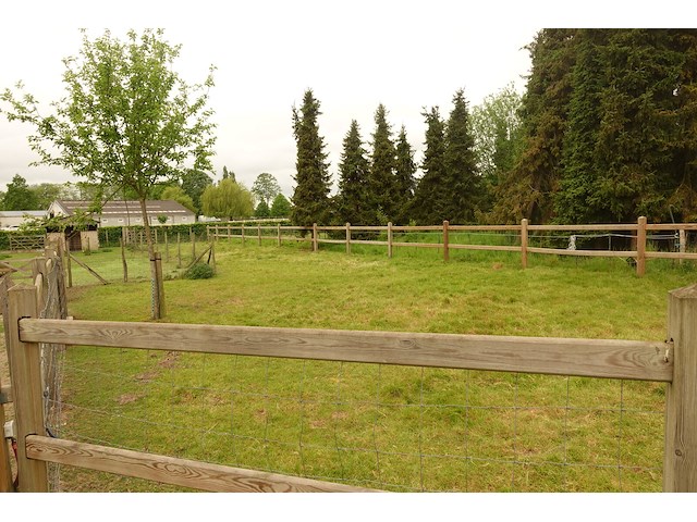 Houten paardenomheining - afbeelding 10 van  13