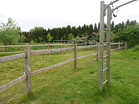 Houten paardenomheining - afbeelding 11 van  13