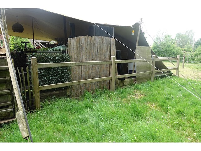 Houten paardenomheining - afbeelding 4 van  5