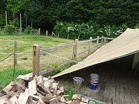 Houten paardenomheining - afbeelding 5 van  5
