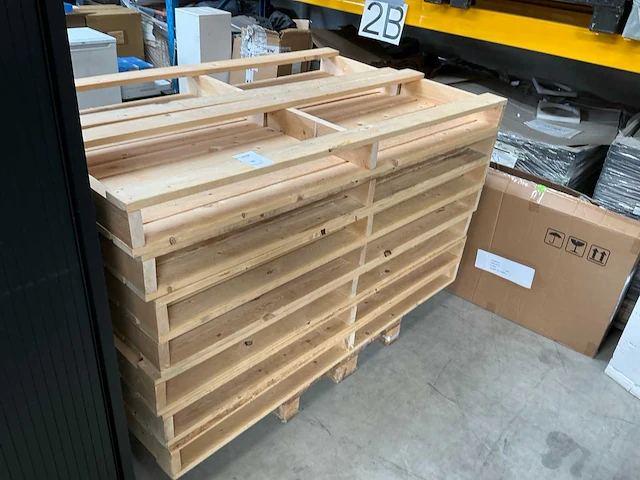 Houten pallet (14x) - afbeelding 2 van  4