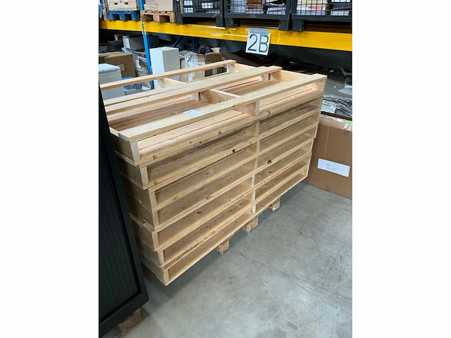 Houten pallet (14x) - afbeelding 3 van  4