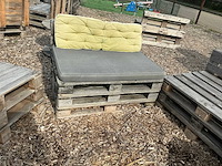 Houten palletbanken (11x) - afbeelding 3 van  8