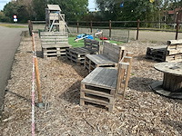 Houten palletbanken (11x) - afbeelding 4 van  8