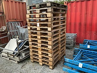Houten pallets (15x) - afbeelding 1 van  1