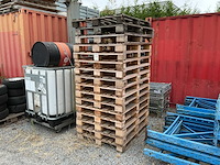 Houten pallets (16x) - afbeelding 1 van  2