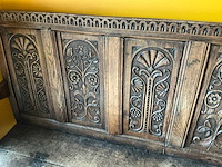 Houten paneelbank - afbeelding 5 van  5