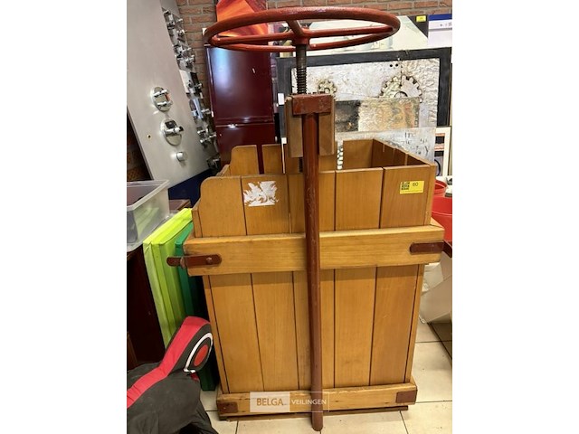 Houten papierpers - afbeelding 1 van  4