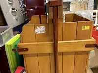 Houten papierpers - afbeelding 1 van  4