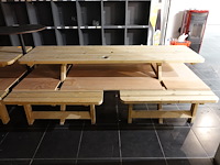 Houten picknickbank - afbeelding 2 van  2