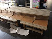 Houten picknickbank - afbeelding 1 van  2