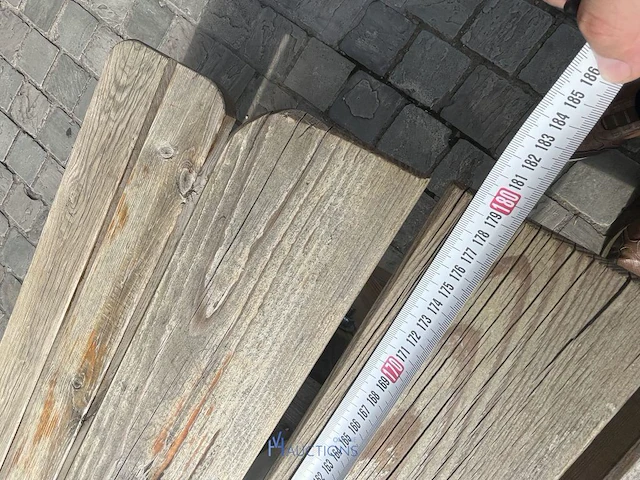 Houten picknicktafel met parasolvoet coca-cola - afbeelding 5 van  9