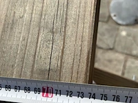 Houten picknicktafel met parasolvoet coca-cola - afbeelding 8 van  8