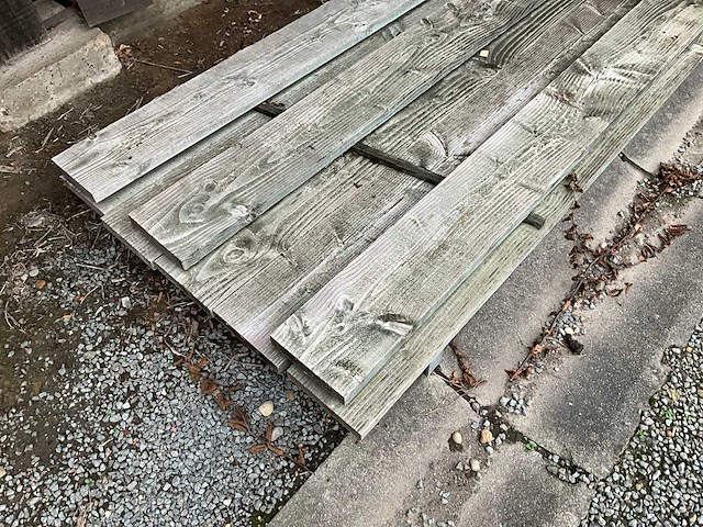 Houten planken (14x) - afbeelding 3 van  7