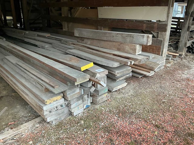 Houten planken circa (28x) - afbeelding 1 van  3