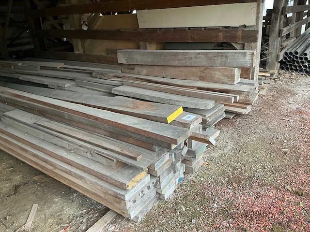 Houten planken circa (28x) - afbeelding 2 van  3