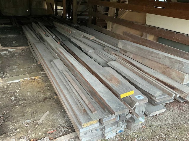 Houten planken circa (28x) - afbeelding 3 van  3