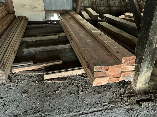 Houten planken circa (28x) - afbeelding 3 van  3