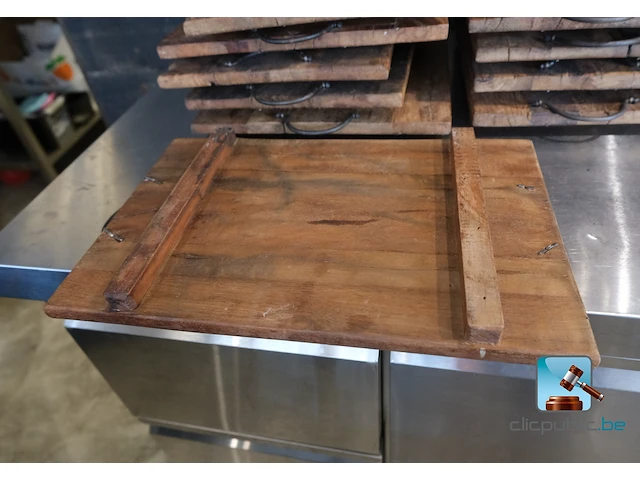 Houten planken en serveerschalen - afbeelding 6 van  6